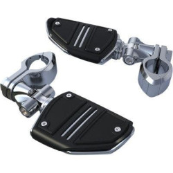 PartzBiz HD DS16210973 - Ciro 60503 Mini Twin Rail Boards Standard Chrome Clevis 1 1/4” การ์ดเครื่องยนต์ 1621-0973 16210973