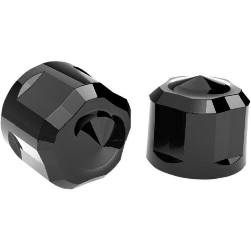 PartzBiz HD: 4421027-Ciro 70022 Black Diamond-Cut Crown Engine Bolt Cap Set Harley Milwaukee 8 M8 17-19 PartzBiz HD: 4421027-Ciro 70022 Black Diamond-Cut Crown Engine Bolt Cap Set Harley Milwaukee 8 M8 17-19