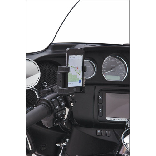 PartzBiz HD: 4421016-Ciro Black ที่วางสมาร์ทโฟน/GPS แบบพรีเมียมแบบคอนซ้ายหรือขวาโดยไม่มีที่ชาร์จ | 50311 PartzBiz HD: 4421016-Ciro Black ที่วางสมาร์ทโฟน/GPS แบบพรีเมียมแบบคอนซ้ายหรือขวาโดยไม่มีที่ชาร์จ | 50311