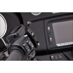PartzBiz HD DS44020576 - Ciro Black Left or Right Vertical Perch Mount Only for Holders & Device Holders | 50111