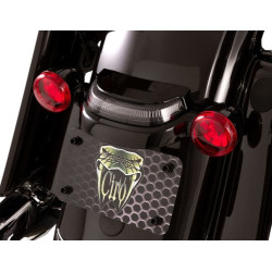 PartzBiz HD DS20101454 - Ciro Chrome Crown ไฟท้าย Lightsstrike Tech Black Smoke Harley Touring 14-Up PartzBiz HD DS20101454 - Ciro Chrome Crown ไฟท้าย Lightsstrike Tech Black Smoke Harley Touring 14-Up