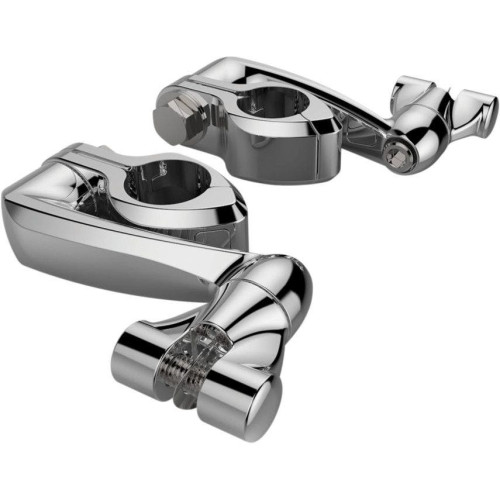 PartzBiz HD: 4420962-Ciro Chrome ปรับได้ 1-1/4 ” Hi-Way Bar Mount 4 ” Extension Arm Clevis Mount | 60004 PartzBiz HD: 4420962-Ciro Chrome ปรับได้ 1-1/4 ” Hi-Way Bar Mount 4 ” Extension Arm Clevis Mount | 60004