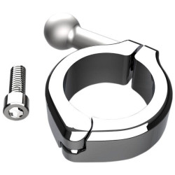 PartzBiz HD DS06360162 - Ciro Chrome Mount for 1-1/4" Bars (Mount Only) for Holders & Device Holders | 50114
