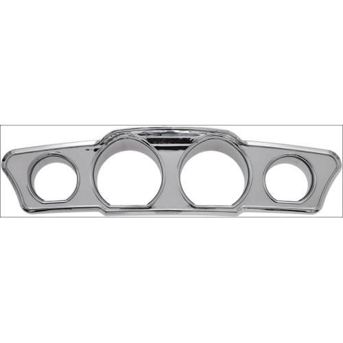 PartzBiz HD: 4420980-Ciro Chrome Unlit Dash Gauge Accents สำหรับรุ่น Harley Batwing 14-16 | 42205