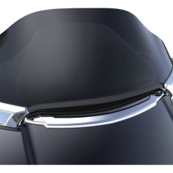 PartzBiz HD DS20402213 - Ciro Chrome สีขาว LED Center Fairing Vent Trim Harley Road Glide FLTR 15-18 | 40020 PartzBiz HD DS20402213 - Ciro Chrome สีขาว LED Center Fairing Vent Trim Harley Road Glide FLTR 15-18 | 40020