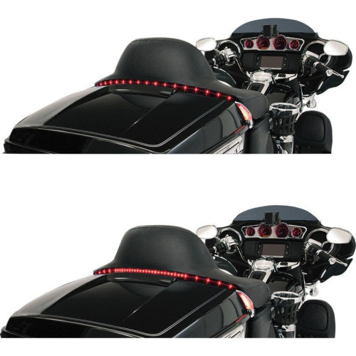 PartzBiz HD: 4420955-Ciro Tour Blade Run Turn Brake LED Turn Signal Tour Pak Lid Light Harley 14-23 | 40201 PartzBiz HD: 4420955-Ciro Tour Blade Run Turn Brake LED Turn Signal Tour Pak Lid Light Harley 14-23 | 40201