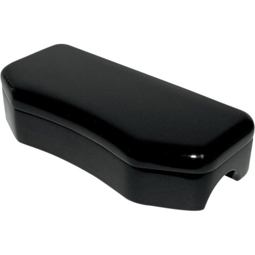 PartzBiz HD: 4420960-Drag Buffalo Black Handlebar 1" Riser Clamp Harley 3 1/2" Offset Hidden Holes | Drag Specialties