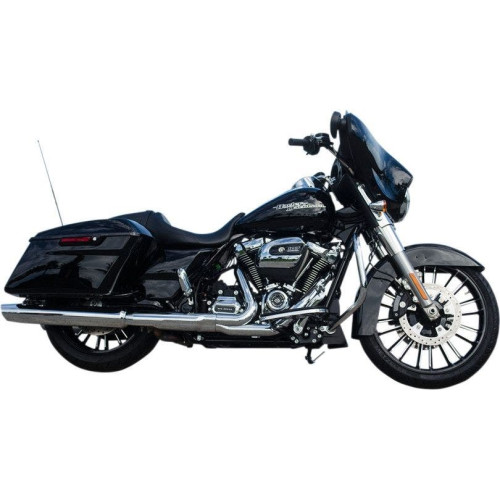 PartzBiz HD: 4420857-Coastal Moto Black Cut Atlantic 3D 21” ล้อหน้า เฉพาะ Harley 00-07 FLH 3D-ATL213BC07