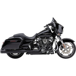 PartzBiz HD CBU-6267RB - Cobra 4 ” Round NH Series Black Dual Cut Slip On Mufflers สำหรับ Harley FLH 17-18 | 6267RB PartzBiz HD CBU-6267RB - Cobra 4 ” Round NH Series Black Dual Cut Slip On Mufflers สำหรับ Harley FLH 17-18 | 6267RB