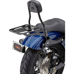 PartzBiz HD CBU-602-2004B - Cobra 602-2004B Black Complete Detachable Backrest Kit Harley 06-17 Dyna FLD | 602-2004B PartzBiz HD CBU-602-2004B - Cobra 602-2004B Black Complete Detachable Backrest Kit Harley 06-17 Dyna FLD | 602-2004B