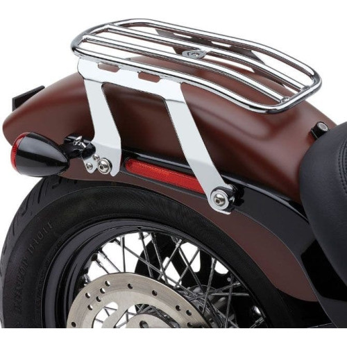 PartzBiz HD: 4420766-Cobra 602-2510 Chrome Detachable Solo Luggage Rack Harley M8 Softail 18-Up PartzBiz HD: 4420766-Cobra 602-2510 Chrome Detachable Solo Luggage Rack Harley M8 Softail 18-Up