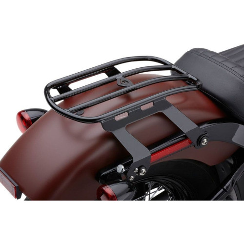 PartzBiz HD: 4420767-Cobra 602-2510B Black Detachable Solo Luggage Rack Harley M8 Softail 18-Up PartzBiz HD: 4420767-Cobra 602-2510B Black Detachable Solo Luggage Rack Harley M8 Softail 18-Up