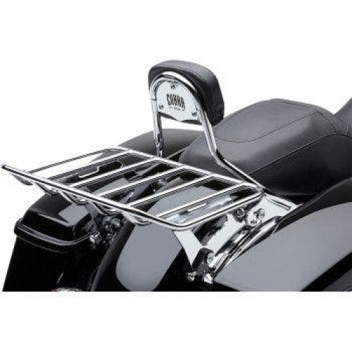 PartzBiz HD: 4420768-Cobra 602-2601 Chrome Big Ass ชั้นวางสัมภาระที่ถอดออกได้ Harley FLH/T 97-08 PartzBiz HD: 4420768-Cobra 602-2601 Chrome Big Ass ชั้นวางสัมภาระที่ถอดออกได้ Harley FLH/T 97-08