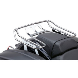PartzBiz HD CBU-602-2615 - Cobra 602-2615 Chrome Big Ass Racks Detachable Luggage Carrier 18-19 softail sport glide flsb cargo accessories 