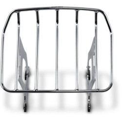 PartzBiz HD CBU-602-2600 - Cobra 602-2600 Chrome Big Ass Racks Detachable Luggage Carrier Harley FLH 09-20 electra road street glide king 631455 602-2600 1510-0501 15100501