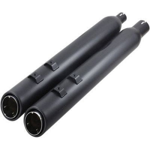PartzBiz HD: 4420725-Cobra 6268RB Chrome 909 Uppercut 4" Slip On Muffler Exhaust Harley Touring 95-16 1801-1215 631294
