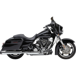 PartzBiz HD CBU-6290 - Cobra 6290 Chrome Gen2 Neighbor Haters 4.5 ” Round Slip On Mufflers Harley 95-16 | ท่อแต่ง 6290