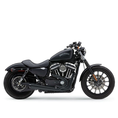 PartzBiz HD: 4420700-Cobra 6472B Black El Diablo 2-Into-1 Exhaust System 07-13 Harley Sportster XL 631269 1800-2161 18002161 Sporty