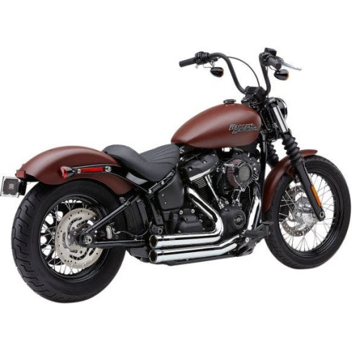 PartzBiz HD: 4420702-Cobra 6713 Chrome 909 2-Into-1 Full Exhaust System 18-19 Harley Softail FL 1800-2296 18002296 PartzBiz HD: 4420702-Cobra 6713 Chrome 909 2-Into-1 Full Exhaust System 18-19 Harley Softail FL 1800-2296 18002296