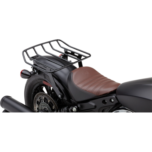 PartzBiz HD: 4420676-Cobra Black Big Ass ชั้นวางสัมภาระแบบถอดได้กว้างสำหรับ Indian Scout Bobber 18-22 | 502-2605B PartzBiz HD: 4420676-Cobra Black Big Ass ชั้นวางสัมภาระแบบถอดได้กว้างสำหรับ Indian Scout Bobber 18-22 | 502-2605B