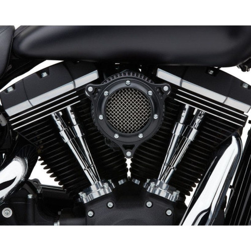 PartzBiz HD: 4420647-Cobra Black RPT Stage 1 Air Intake Cleaner for Harley Sportster XL 04-16 | 606-0103-05B