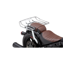 PartzBiz HD CBU-502-2615 - Cobra Chrome Big Ass ชั้นวางสัมภาระแบบถอดออกได้สำหรับลูกเสืออินเดีย 18-22 | 502-2615