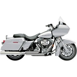 PartzBiz HD CBU-6431 - Cobra Chrome PowerPro HP 2-in-1 ท่อไอเสียสำหรับ Harley Touring 07-08 | 6431
