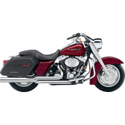 PartzBiz HD CBU-6430 - Cobra Chrome PowerPro HP 2-in-1 ท่อไอเสียสำหรับ Harley Touring 95-06 | 6430