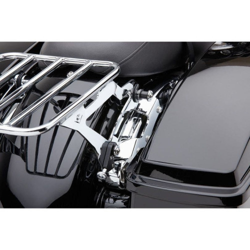 PartzBiz HD: 4420642-Cobra Chrome Quick Detachable 4 Point Docking Hardware Kit 09-13 Harley FLH/T | 602-2100 PartzBiz HD: 4420642-Cobra Chrome Quick Detachable 4 Point Docking Hardware Kit 09-13 Harley FLH/T | 602-2100