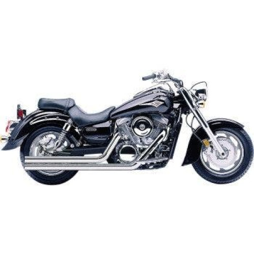PartzBiz HD: 4420609-Cobra Chrome Speedster Long Exhaust System Pipes Kawasaki VN1600 Vulcan 03-08 PartzBiz HD: 4420609-Cobra Chrome Speedster Long Exhaust System Pipes Kawasaki VN1600 Vulcan 03-08