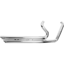 PartzBiz HD CBU-6857 - ท่อไอเสีย Cobra Chrome Speedster Slashdown สำหรับรุ่น Harley Dyna FXD 06-11 | 6857 PartzBiz HD CBU-6857 - ท่อไอเสีย Cobra Chrome Speedster Slashdown สำหรับรุ่น Harley Dyna FXD 06-11 | 6857