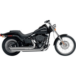 PartzBiz HD CBU-6850 - ท่อไอเสีย Cobra Chrome Speedster Slashdown สำหรับ Harley Softail 86-06 FXST/FLST | 6850 PartzBiz HD CBU-6850 - ท่อไอเสีย Cobra Chrome Speedster Slashdown สำหรับ Harley Softail 86-06 FXST/FLST | 6850