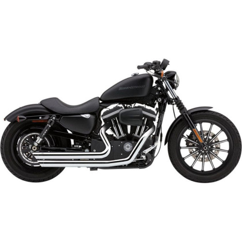 PartzBiz HD: 4420616-Cobra Chrome Speedster Slashdown Exhaust for Harley Sportster XL 04-06 | 6882 PartzBiz HD: 4420616-Cobra Chrome Speedster Slashdown Exhaust for Harley Sportster XL 04-06 | 6882