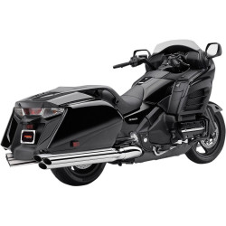PartzBiz HD CBU-1217 - Cobra Exhaust 1217 Chrome 6 เป็น 6 Slip On Mufflers Honda Goldwing F6B