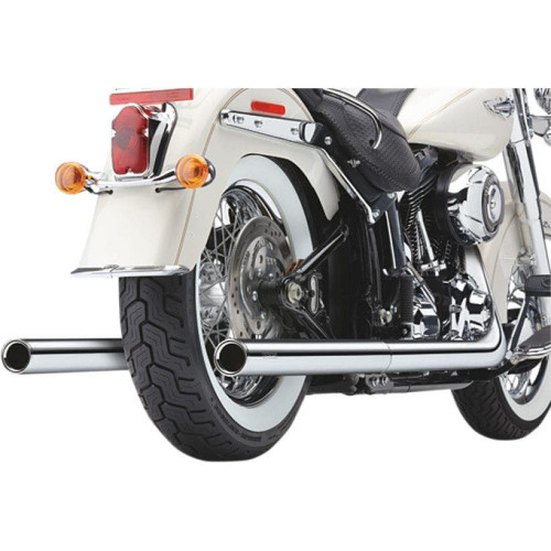 PartzBiz HD: 4420591-ท่อไอเสีย Cobra Softail Dual Chrome พร้อมปลาย Billet Harley Softail FX /FLST 12-16 | 6986 PartzBiz HD: 4420591-ท่อไอเสีย Cobra Softail Dual Chrome พร้อมปลาย Billet Harley Softail FX /FLST 12-16 | 6986