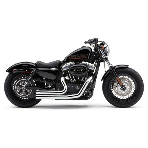 PartzBiz HD: 4420564-กางเกงขาสั้น Cobra Speedster RPT Chrome 2 : ท่อไอเสีย 2 เส้น สำหรับ Harley Sportster 14-16 | 6785 PartzBiz HD: 4420564-กางเกงขาสั้น Cobra Speedster RPT Chrome 2 : ท่อไอเสีย 2 เส้น สำหรับ Harley Sportster 14-16 | 6785