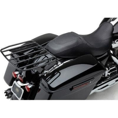 PartzBiz HD: 4420576-Cobra USA 602-2800B Big Ass ชั้นวางกระเป๋าแบบแบนที่ถอดออกได้สีดำ Harley FLH 14-20 PartzBiz HD: 4420576-Cobra USA 602-2800B Big Ass ชั้นวางกระเป๋าแบบแบนที่ถอดออกได้สีดำ Harley FLH 14-20