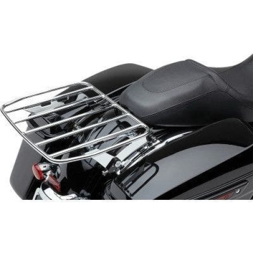 PartzBiz HD: 4420577-Cobra USA 602-2801 Big Ass ที่ถอดออกได้แบนกระเป๋าเดินทาง Chrome Harley FLH 97-06 PartzBiz HD: 4420577-Cobra USA 602-2801 Big Ass ที่ถอดออกได้แบนกระเป๋าเดินทาง Chrome Harley FLH 97-06