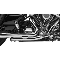 PartzBiz HD CBU-6255DB - Cobra USA 6255DB Chrome Pro Chamber หัวท่อ 17-Up Harley FLH FLT 1802-0385 18020385 633292