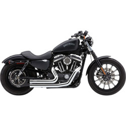 PartzBiz HD CBU-6705 - Cobra USA 6704 Chrome Speedster 909 2-2 ระบบไอเสีย Harley Sportster XL 14-Up 1800-2093 18002093 ที่ดีที่สุดสำหรับ sporty อัพเกรดท่อไอเสียท่อ