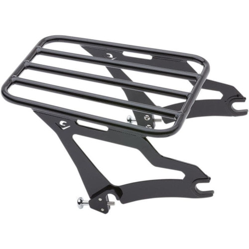PartzBiz HD: 4420528-Cobra USA Black Quick Detachable ชั้นวางสัมภาระ Harley Touring FLH/T 09-18 | 602-2500B PartzBiz HD: 4420528-Cobra USA Black Quick Detachable ชั้นวางสัมภาระ Harley Touring FLH/T 09-18 | 602-2500B