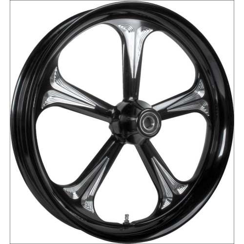 PartzBiz HD: 4420481-แพ็คเกจล้อและยาง Colorado Customs Black Cut BW Orlando สำหรับรุ่น Harley