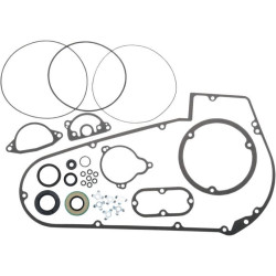 PartzBiz HD DS09340746 - Cometic Inner and Outer Primary AFM Gasket Kit Harley 84 85 FXST FX 4 Speed | C9887