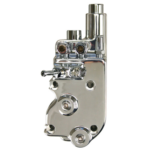 PartzBiz HD: 4420430-Complete Forged Chrome Oil Pump OE 26190-73 Harley Big Twin Shovelhead Evo 73-71