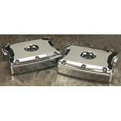 PartzBiz HD MW89-336 - Complete Polished Die-Cast Two Piece Rocker Box Kit Harley Twin Cam 99-Later PartzBiz HD MW89-336 - Complete Polished Die-Cast Two Piece Rocker Box Kit Harley Twin Cam 99-Later