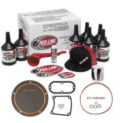 PartzBiz HD TR531301-9905TC-20W60-KIT - Complete Red Line 20w60 Trans & Primary Oil Kit w/ Gaskets Harley Twin Cam 99-05 PartzBiz HD TR531301-9905TC-20W60-KIT - Complete Red Line 20w60 Trans & Primary Oil Kit w/ Gaskets Harley Twin Cam 99-05