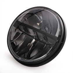 PartzBiz HD EL-E27270C - Complex Reflector High Intensity LED Headlight for Harley and Automotive Models 7" E27270C