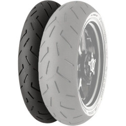 PartzBiz HD DS03010844 - Continental Sport Attack 4 120/70ZR17 58W Radial Front Tire Tubeless BlackWall