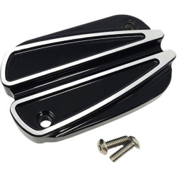 PartzBiz HD DS06120478 - Convington Custom Black Ripper Master Cylinder Lid Harley Touring 13-Up