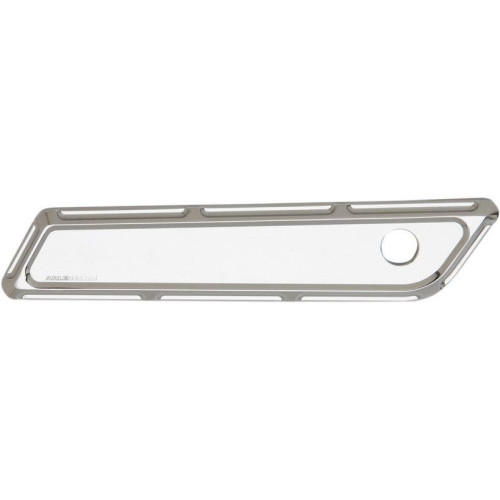PartzBiz HD: 4420394-Arlen Ness Chrome Beveled Saddlebag Latch Hinge Covers for Harley 14-16 | 03-535